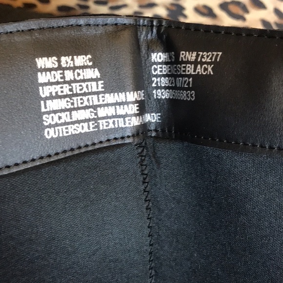 Black SO heeled knee boots new in box - Picture 6 of 7